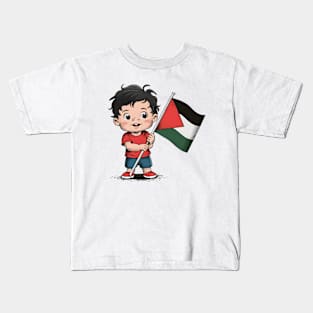 Free Palestine Kids T-Shirt